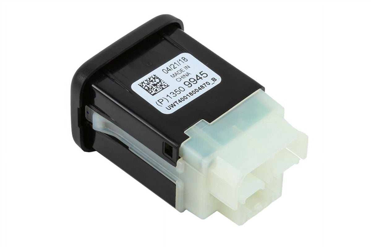 GM Genuine Parts 13509945 Jet Black Multimedia Receptacle