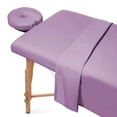 thumbnail image 1 of Guardurnaity Juego de colcha de belleza premium de poliéster para salón de belleza, spa, funda de cama de belleza incluida, funda de cama para masajeadores púrpura 185 cm—80 cm, 1 of 6