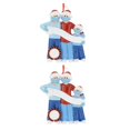 thumbnail image 4 of Bewildely Adorno colgante de árbol de Navidad DIY, decoración navideña para el hogar familiar sobreviviente, regalo de Navidad 1# 2Conjunto, 4 of 6