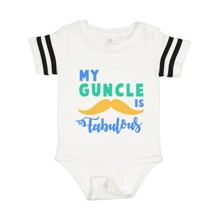 

Inktastic My Guncle is Fabulous Gift Baby Boy or Baby Girl Bodysuit