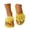 Yellow, variant on ibiyuan Arch Support Flip Flops for Women Wedge Thong Sandals for Women Non- Woven Sole Home Slippers Women Quick Dry Womens Walking Shoes