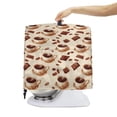 thumbnail image 5 of FOR U DESIGNS Coffee Cup Chocolate Stand Mixer Cover Portable Mixer Dust Covers Multi Pockets for Various Kitchen Appliance Accessories Dust Cover with Top Handle and Pocket - S, 5 of 8