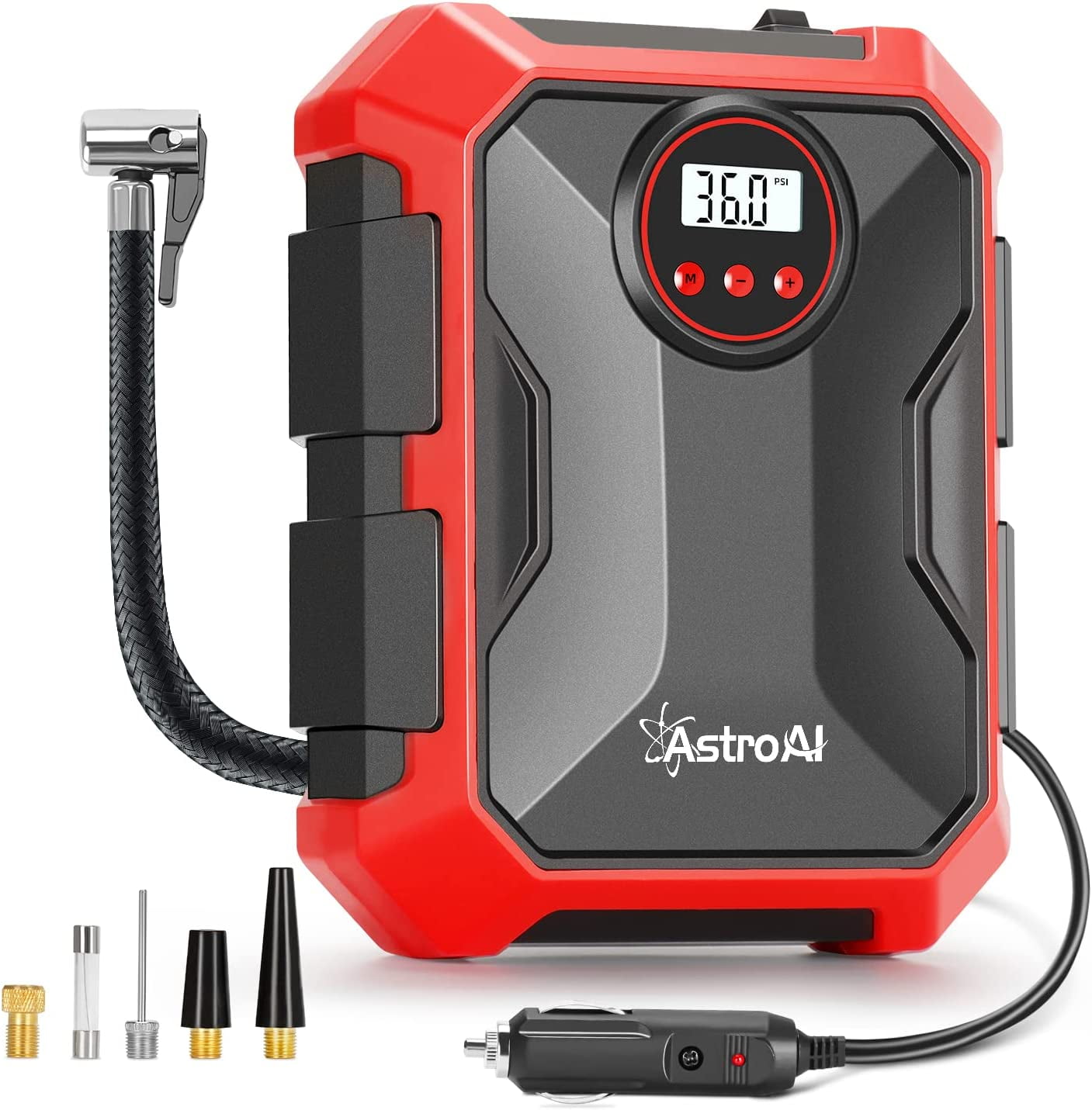 AstroAI Air Compressor Tire Inflator, Portable Air Pump 100PSI for Car