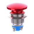 thumbnail image 4 of Botón pulsador momentáneo resistente al agua, fácil instalación, montaje con terminal de tornillo abovedado 19mm, 4 of 9