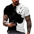 thumbnail image 2 of Moda Poker As De Espadas Jugando A Las Cartas 3D De Los Hombres Camiseta De Verano De Poliéster De Gran Tamaño Streetwear De La Ropa Superiorpangjing, 2 of 4