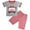 Red, variant on FEDPOP Boys Pajamas Summer Cotton Clothes Kids 2Pjs Toddler Sleepwear Short Sleeve Set Size 3T