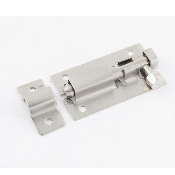 Stainless Steel  Guard Latch Slide Lock Door Window  Bolt Set 2"