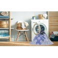 thumbnail image 2 of Ahgly Company Machine Washable Indoor Rectangle Transitional Heavenly Blue Area Rugs, 6' x 9', 2 of 7
