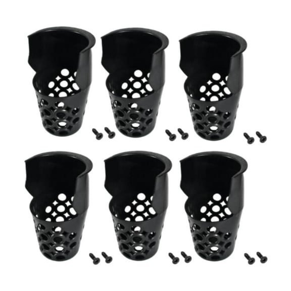 yotijay 6 Pieces Billiard Pool Table Pockets Net Pockets Premium Billiards Supplies Drop
