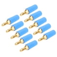 thumbnail image 5 of 10PCS J.10007 2.5mm Brass Banana Plug Gold Plated Banana Plug Connector Instrument Test PlugBlue, 5 of 5
