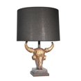 thumbnail image 1 of Sagebrook Home Lampe de Table Tête de Mort en Polyresine 27 Pouces, Bronze, 1 of 1