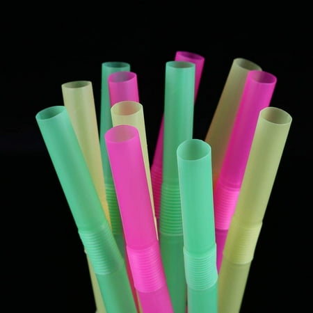 plastic bendy boba disposable