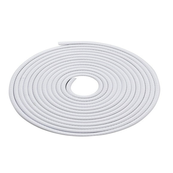 Edge Trim Car Door Edge Guards Edge Trim Rubber Seal Protection Car Seal Strips (White)