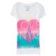 thumbnail image 2 of Aeropostale Love NYC - Camiseta gráfica para mujer, color blanco, pequeña Aeropostale Camiseta gráfica, 2 of 2