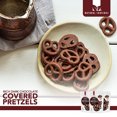 thumbnail image 2 of Natural Cravings Dark Chocolate Covered Pretzels, 7 oz Pouch, 2 of 8