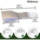 thumbnail image 2 of 6-pack Of Hammer Toe Straighteners For Straightening Hammer Toes, Broken Toes, Crooked Toes And Overlapping Toes Tw, 2 of 5