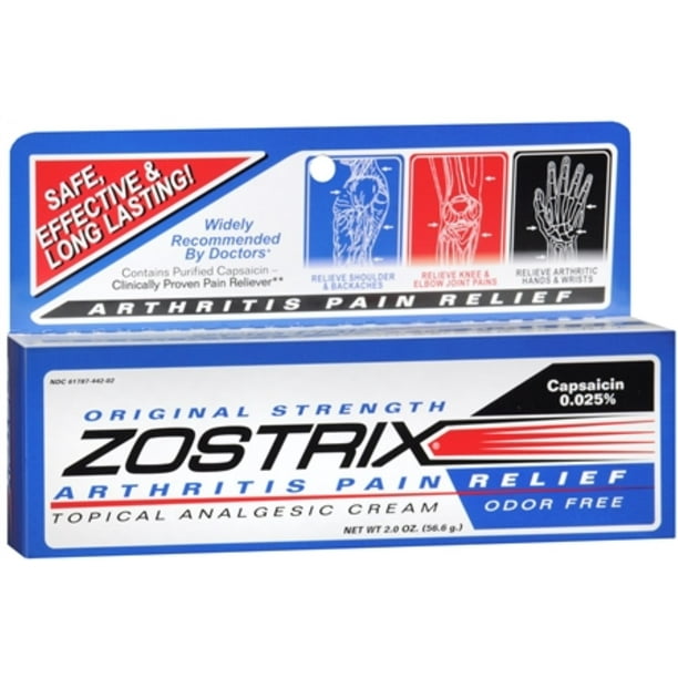 Zostrix Cream 2 oz (Pack of 2)