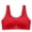 Red, variant on Womens Push Up Bras Full Coverage No Underwire Everyday Bras Workout Comfy Sport Bras Large Bust Everyday Bras