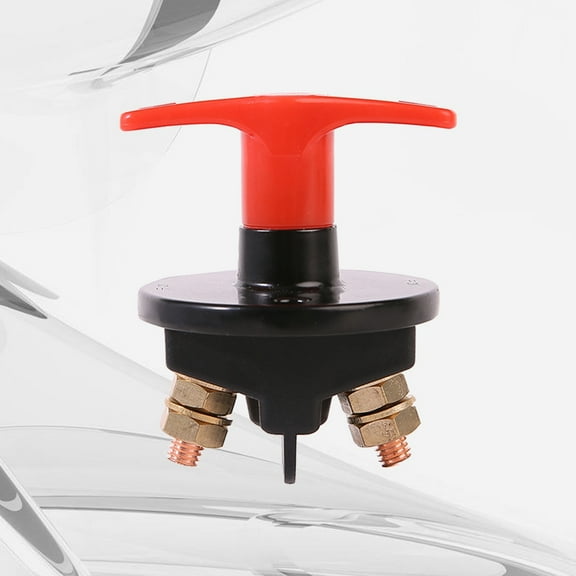 Raindrops Winch Power Cable Quick Disconnect 1Pcs Battery Disconnect Isolator Power Cut OFF Switch for Vehicles