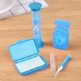 thumbnail image 3 of Ygjytge 8 Cepillos Interdentales De Ortodoncia Para Dientes Dentales, Hilo Dental, Cera (Azul) Ygjytge Para estrenar, 3 of 9