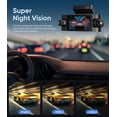 thumbnail image 3 of 4  Dash Cam 360? View,1080P Front and Rear Inside, Left Right Dash Camera for , 8 IR Lamps Night Vision,3inch Screen,G-Sensor,Parking Mode, 3 of 7