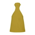 thumbnail image 7 of MIXUE Womens Tops Summer Solid Color Halter Sleeveless Fashion Casual Casual Basic T Shirts Holiday Wear,Yellow,XXXL, 7 of 7