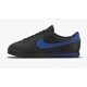 thumbnail image 1 of Men's Nike Cortez Prm Leather Black Blue Game Royal Swoosh Nike ID Authentic, 1 of 6