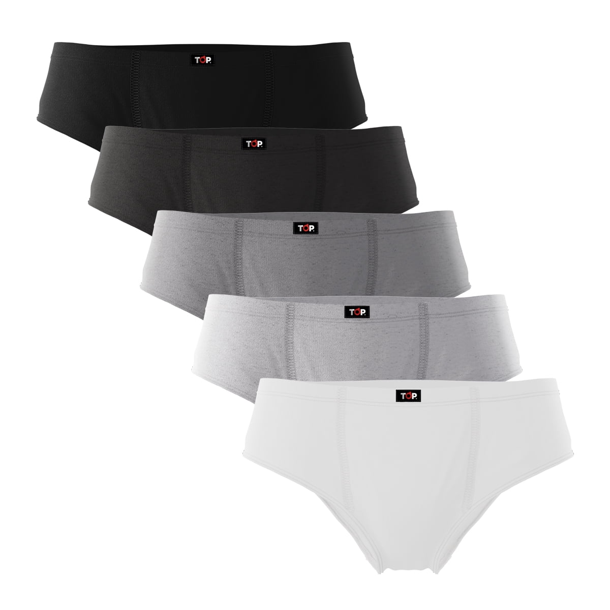 Slip Algodón Pack 5 C2 Talla 3Xl