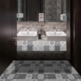 thumbnail image 5 of Retro pattern ceramic tile stickers kitchen bathroom simulation brick self-adhesive wall stickers, 5 of 5