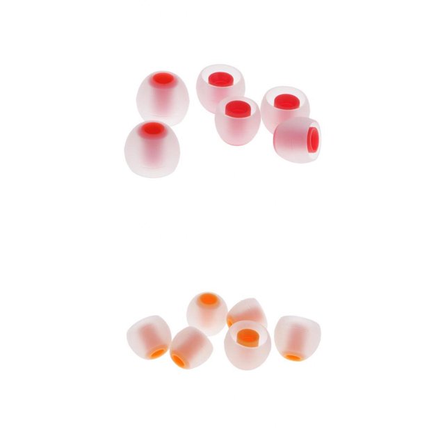 6 Pares de para Auriculares de Silicona Suave de 3,8 Mm, Puntas para Auriculares Sunnimix Puntas universales de silicona para auriculares