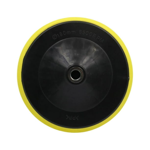 Almohadilla de respaldo para disco de lijado Placa de respaldo flexible para lijado Almohadilla de disco de lijado con gancho y 7 pulgadas 180 mm M16