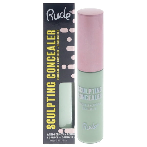 Rude Cosmetics Sculpting Concealer - Green , 0.32 oz Concealer