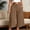 Brown, variant on Gamivast Cropped Pants for Women Plus Size Wide Leg Casual High Waisted Pleated Capris with Pockets Culottes Pants for Office Work Wear