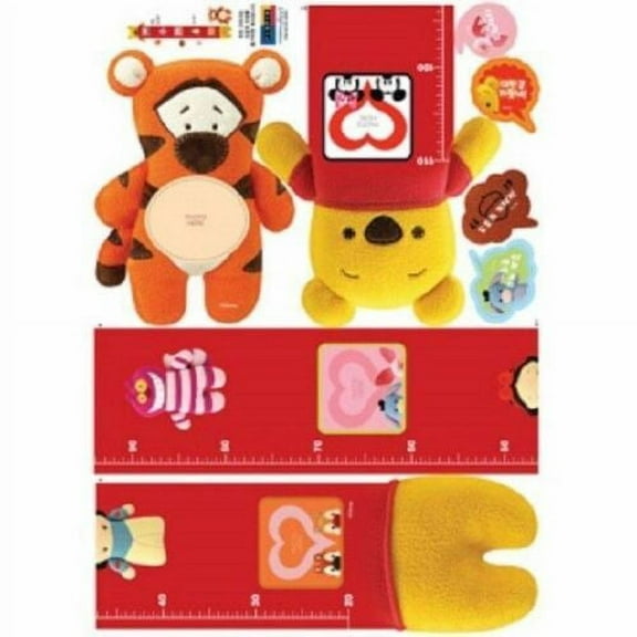 Wall Deco Sticker POOH HEIGHT MEASURE 100-DS58393 - M