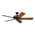 thumbnail image 2 of Hunter Fan Company 52 Inch Outdoor Ceiling Fan w/ Reversible Blades, Black, 2 of 6