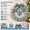 thumbnail image 2 of DIY Christmas Pearl Wreath Kit, Beaded Wreath Making Craft Kit for Adults, Beautiful Beaded Christmas Wreath With This Diy Pearl Wreath Kit, A Relaxing Holiday Craft For Adults And Festive Decor, 2 of 6