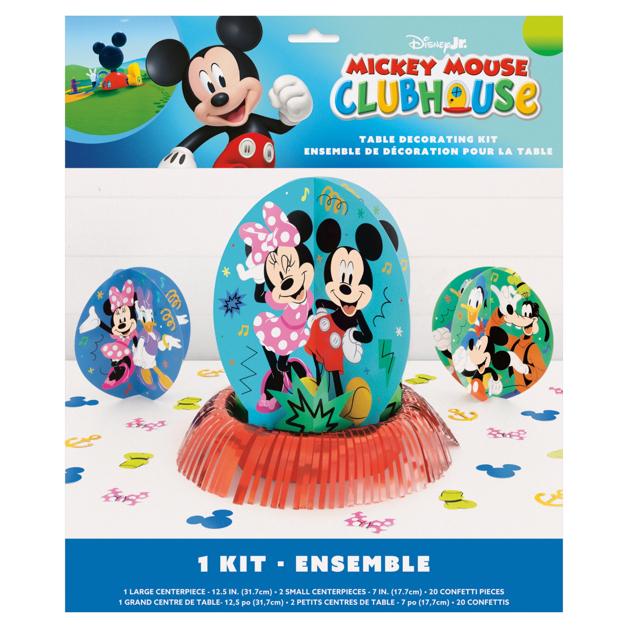 Disney Mickey & Friends Clubhouse Table Decorating Kit, 1ct