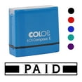 thumbnail image 2 of Printtoo Paid Self Inking Rubber Stamp Pre-Inked Office Stamp- Home Office Business Stationery, Red- 42 x 9 mm, 2 of 7