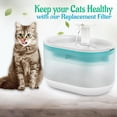 thumbnail image 2 of 8 Pack Replacement Cat Water Fountain Filters with 8 Sponges Compatible with PETLIBRO Capsule Pet Fountain: PLWF002, 71oz/2.1L for Ultra Quiet Pet Water Fountain, 2 of 7