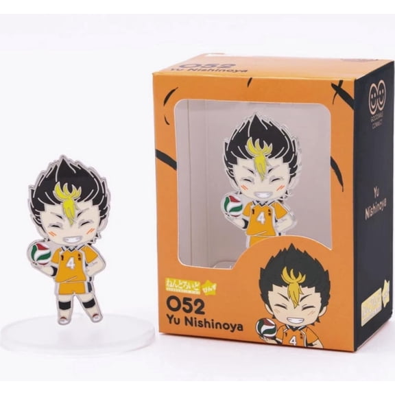 AURUS Yu Nishinoya Haikyuu Lapel Pin, Enamel Metal, Multicolor