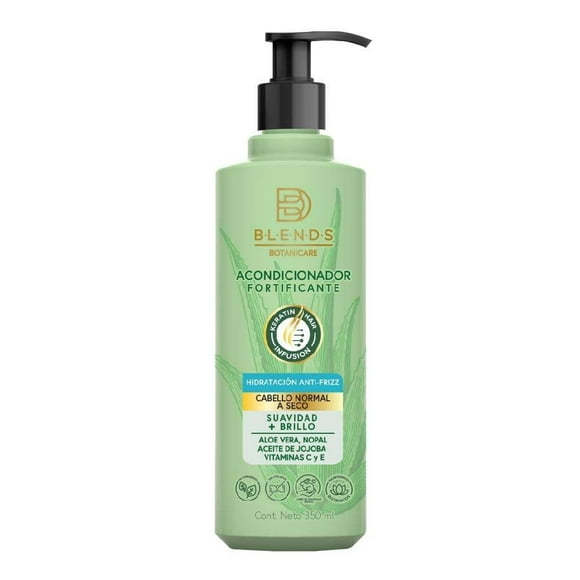 Acondicionador Blends Botanicare Hidratacion anti frizz 350 ml