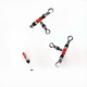 thumbnail image 3 of Conector giratorio de tres horquillas japonesas de ocho anillos, accesorios de pesca, 3 of 6