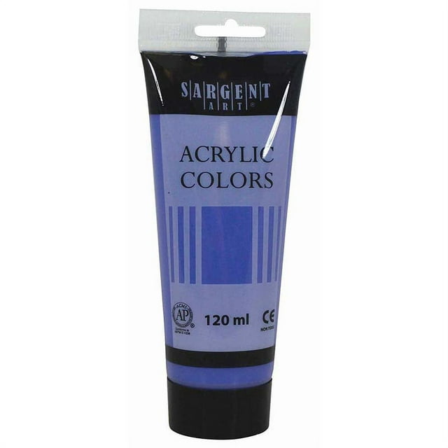SARGENT ART TUBE 120ML Acrylique Gris Violet