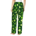 thumbnail image 3 of Balery Happy St. Patrick's day print Women's Pajama Pants,Ultra Lightweight Pjs,Lounge Pant-X-Large, 3 of 9