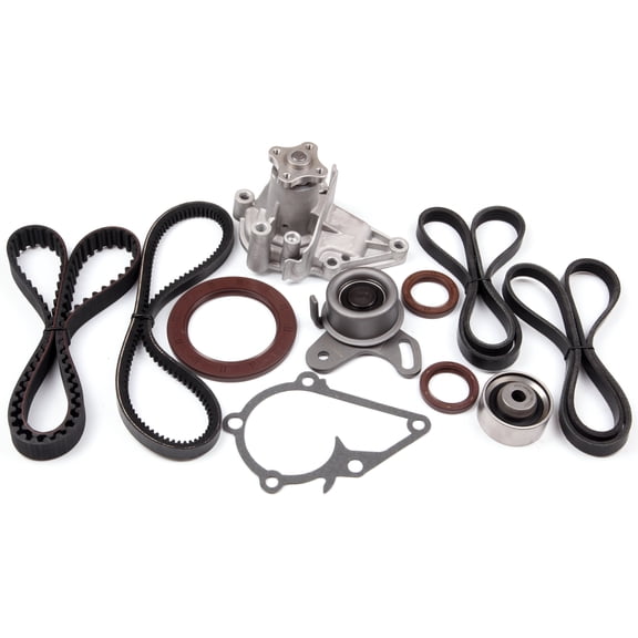 ECCPP Timing Belt Water Pump Kit Fit for 2001-2011 for Hyundai Accent