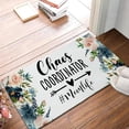 thumbnail image 4 of Door Mat,Choas Coordinator Doormat Spring Decor Welcome Entrance Doormat,Non-Slip Carpet Rugs Floor Mat Decorative for Home/Bathroom/Kitchen/Indoor 17"x30", 4 of 6