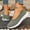 🔥 Green, variant on Msgweeeg House Slippers for Woman Women House Slippers Women's Fashionable Casual Versatile Low-Cut Shoes Plus Size Spring and Summer Style Trendy Soft-Soled Wedge Sandals