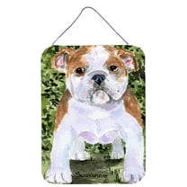 Caroline's Treasures SS8735DS1216 English Bulldog Wall or Door Hanging Prints, 12x16, multicolor