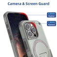 thumbnail image 6 of TYJKeJi Case with Holder Stander Kickstand Drop Resistant Shockproof Case For iPhone 16 Pro (6.3inch), 6 of 7