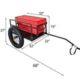 thumbnail image 3 of Addmotor Bike Cargo Trailer, Bicycle Cart Wagon Luggage Trailer with Bag, 3 of 6